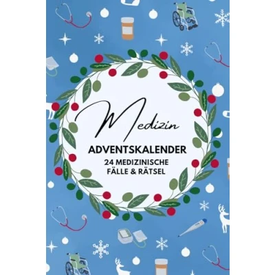 Abbildung von Medizin Adventskalender 24 Fälle und Rätsel für die Vorweihnachtszeit, Wichtelgeschenk