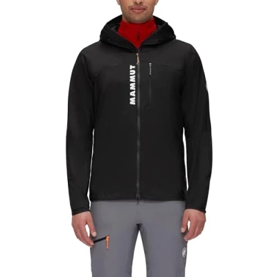 Abbildung von Mammut Aenergy WB Hooded Windbreaker, Herren, Größe: Small, Black
