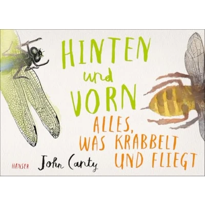 Abbildung von Hinten und vorn Alles, was krabbelt fliegt