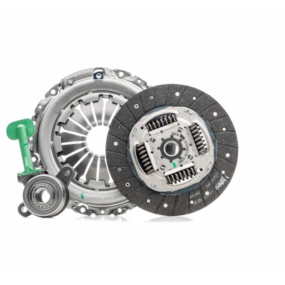 Abbildung von VALEO KIT3P (CSC) 834094 Kupplungssatz mit Kupplungsdruckplatte, Zentralausrücker Kupplungsscheibe 215 RENAULT: MEGANE 3 Grandtour, SCENIC 2