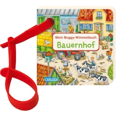 Abbildung von Buggy Bücher: Mein Wimmelbuch: Bauernhof: Stabiles Wimmelbilderbuch mit Buggyband ab 1 Jahr