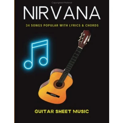 Abbildung von Nirvana Guitar Sheet Music: 34 Songs Popular With Lyrics &amp; Chords