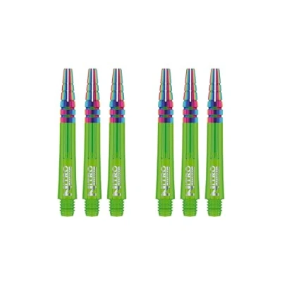 Abbildung von RED DRAGON Nitrotech Ionic Kurz Schäfte Grün 2 Sets pro Packung (6 in total)