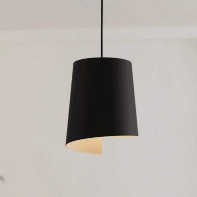 Abbildung von Eglo 900425 Hängeleuchte BOLIVIA Stahl schwarz, sandfarben E27 1X40W H:110cm Ø18cm dimmbar