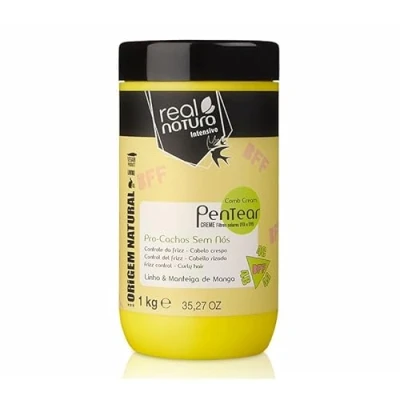 Abbildung von REAL NATURA Creme de Pentear BFF Pro Cachos Sem Nós 1000g Unisex Für geschmeidige und definierte Locken