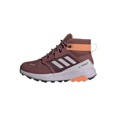 Abbildung von Adidas Terrex Trailmaker MID RAIN.RDY Hiking Shoes Unisex Hikingschuh für Kinder, Größe: 38, Quiet crimson/silver dawn/amber tint Kunststoff/textil