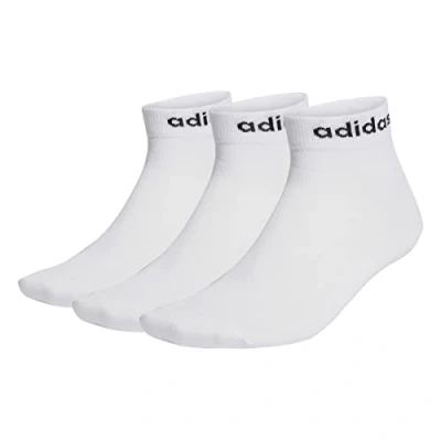 Abbildung von adidas HT3451 T LIN ANKLE 3P Socks Unisex Adult white/black Größe KXL