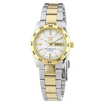 Abbildung von Seiko 5 Damen Uhr Edelstahl mit Metallband SYMG42K1