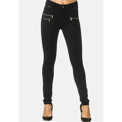 Abbildung von Elara Damen Stretch Hose Skinny Fit Jegging Chunkyrayan H86 40 (L)