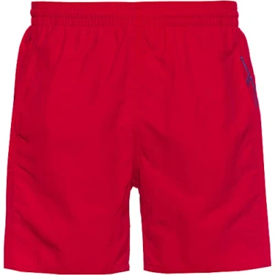 Abbildung von Arena Herren Badehose Boxer Berryn Badeshort, red Royal, M