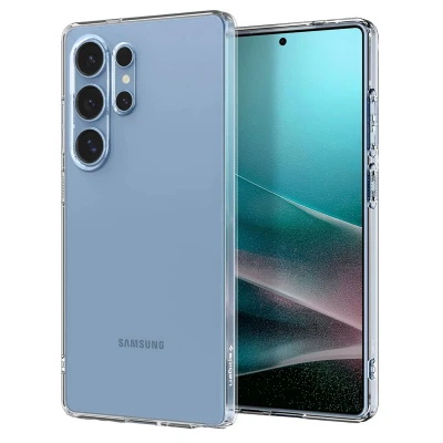 Abbildung von Samsung Galaxy S25 Ultra Hülle Silikon Spigen Soft Case/Backcover Handyhülle Transparent