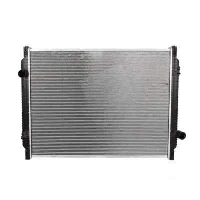 Abbildung von NRF EASY FIT 509568 Kühler, Motorkühlung Aluminium 900 773 42 ohne Rahmen, mit Anbauteilen Kühlrippen gelötet