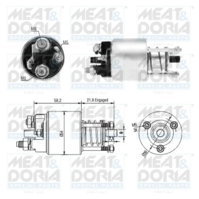 Abbildung von Magnetschalter, Starter MEAT &amp; DORIA 46281