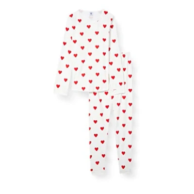 Abbildung von Petit Bateau Pyjama, Größe: 36, Marshmallow/terkuit