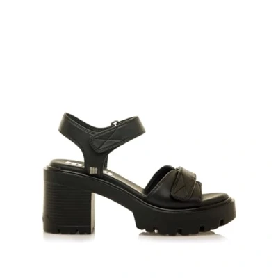 Abbildung von mtng Emeline Plateausandalette, Damen, Größe: 36, Black Pu