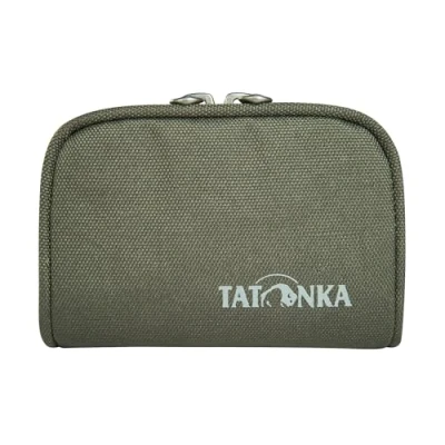 Abbildung von Tatonka Geldbeutel Plain Wallet RFID B Kleine Geldbörse mit Schutz und Münzfach, Fächern für Kreditkarten, Bankkarten etc. Maße: 11 x 7 2 cm
