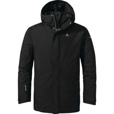 Abbildung von Schöffel Regenjacke / wasserabweisende Jacke, Herren, Größe: 58, Schwarz