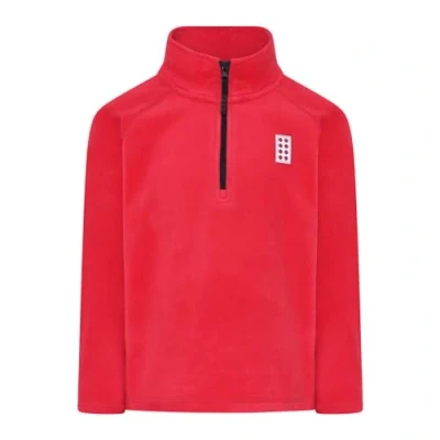 Abbildung von LEGO kidswear Sinclair 702 Fleecepullover für Kinder, Größe: 122, Red