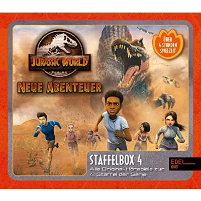 Abbildung von Jurassic World Neue Abenteuer: Alle Original Hörspiele zur 4. Staffel (Folge 27 37) [Hörspiel Staffelbox mit 3 CDs]