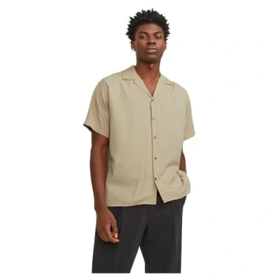 Abbildung von Jack &amp; Jones Jprccaaron Resort Hemd, Herren, Größe: Large, Fields of rye