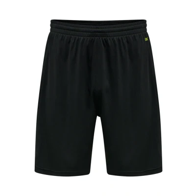 Abbildung von Hummel kurze Sporthose, Herren, Größe: XXL, Black lime popsicle