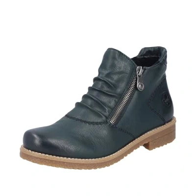 Abbildung von Rieker Schnürstiefelette, Damen, Größe: 36, Grün Schuhe