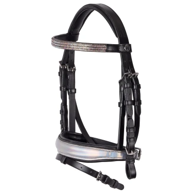 Abbildung von Harry&#039;s Horse Zaum Diva Stella Schwarz