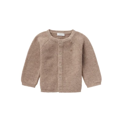 Abbildung von Noppies NAGA Strickjacke für Kinder, Größe: 50, Taupe melange