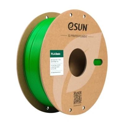 Abbildung von eSUN PLA Filament 1.75mm, ePLA Hohe Geschwindigkeit 3D Drucker Maßgenauigkeit +/ 0.03mm, 1KG Spule (2.2 LBS) Super Speedy für High Speed (Grün, 1KG)
