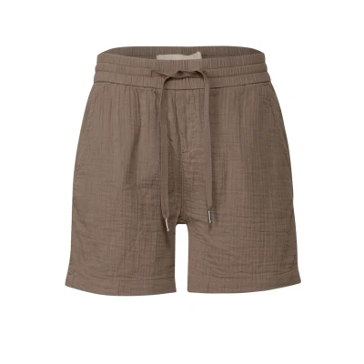 Abbildung von STREET ONE Damen A378973 Musselin Shorts, Mute Mocha, 42W