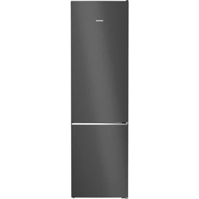 Abbildung von SIEMENS KG39NSBBF iQ700 Kühl Gefrier Kombination, 203 x 60 cm, 260 L Kühlen + 103 Gefrieren, noFrost, hyperFresh 0 Grad, multiAirflow für gleichmäßig gekühlte Lebensmittel und Getränke