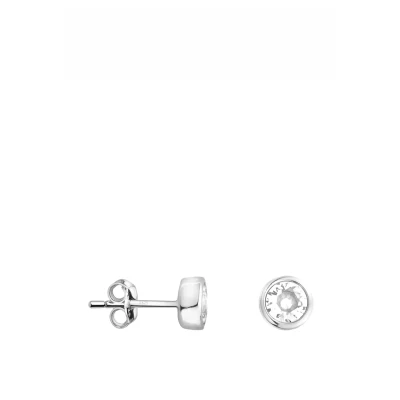 Abbildung von SOFIA MILANI Damen Ohrringe 925 Silber Zirkonia Ohrstecker E3039