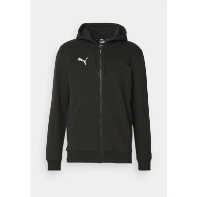 Abbildung von Puma Teamgoal Casuals Hooded Jacket Sweatjacke, Herren, Größe: Small, Black/white