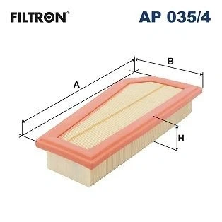 Abbildung von FILTRON AP 035/4 Luftfilter 52 314 Filtereinsatz MERCEDES BENZ: C Class Saloon, E T modell