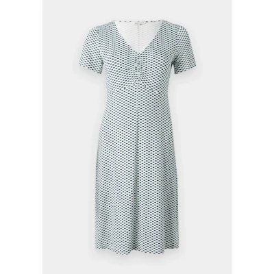 Abbildung von TOM Tailor EASY Dress Jerseykleid, Damen, Größe: 34, Green white