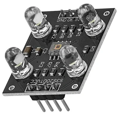 Abbildung von AZDelivery Farbsensor TCS230 TCS3200 Farben Sensor Modul kompatibel mit Arduino inklusive E Book!