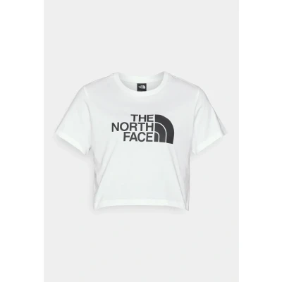 Abbildung von The North Face Cropped EASY TEE Tshirt print, Damen, Größe: 32, White