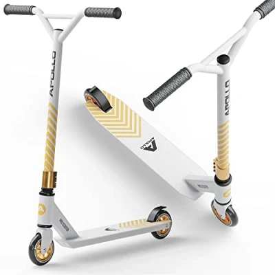 Abbildung von Apollo Kinderroller Genius Pro Robuster Freestyle Scooter für Kinder ABEC 9 Kugellager Tretroller 10 Jahre ab 6 Jahren perfekt auch als Stadtroller