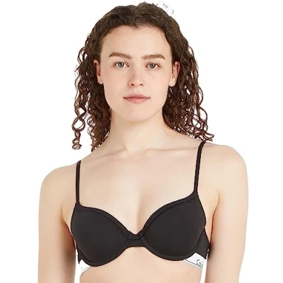 Abbildung von Calvin Klein Underwear Modern Tshirt BH, Damen, Größe: 80B, Black
