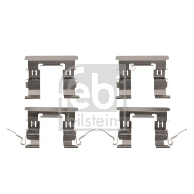 Abbildung von FEBI BILSTEIN 182542 Zubehörsatz, Scheibenbremsbelag Vorderachse NISSAN: Tiida Hatchback