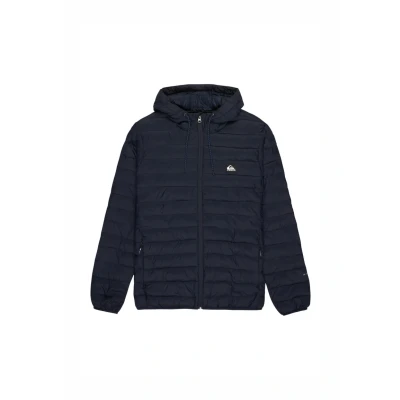Abbildung von Quiksilver Scaly HOOD Übergangsjacke, Herren, Größe: Small, Black