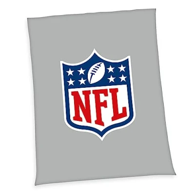 Abbildung von Herding Wellsoft Flauschdecke NFL, 150 x 200 cm, Polyester, Twin