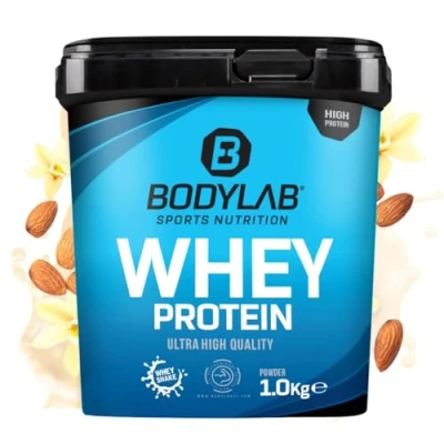 Abbildung von Bodylab24 Whey Protein Pulver, Vanille Mandel, 1kg