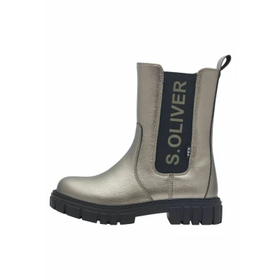 Abbildung von s.Oliver Chelsea Snowboot/Winterstiefel für Kinder, Größe: 39, Pewter Schuhe