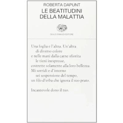 Abbildung von Le beatitudini della malattia (Collezione di poesia, Band 416)