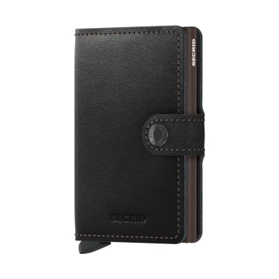Abbildung von Secrid Miniwallet Original Black Brown Kostenlose Gravur