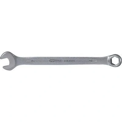 Abbildung von KS TOOLS 518.0341 Bremsleitungs Schlüssel 115 7,0 matt satiniert, verchromt Chrom Vanadium Stahl
