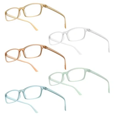 Abbildung von UrbanSky Lesebrille Nick transparent matte Lesebrillen aus leichtem Kunststoff (+2.50 dpt)