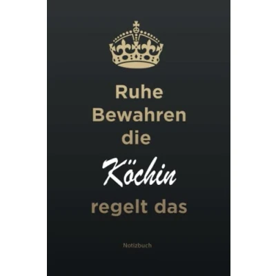 Abbildung von Geschenk für die Beste Köchin: A5 Notizbuch als eine Köchin /punktiert Geschenke zum GeburtstagWeihnachtsgeschenk Kollegin