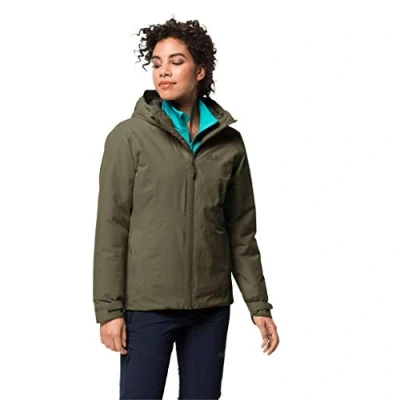 Abbildung von Jack Wolfskin Damen ARGON STORM JACKET W wasserdichte Winterjacke, granite, XL